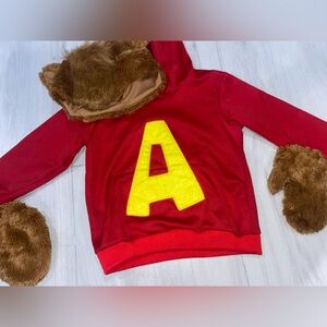 Costume from Alvin and the chipmunks. Fun dress up or Halloween